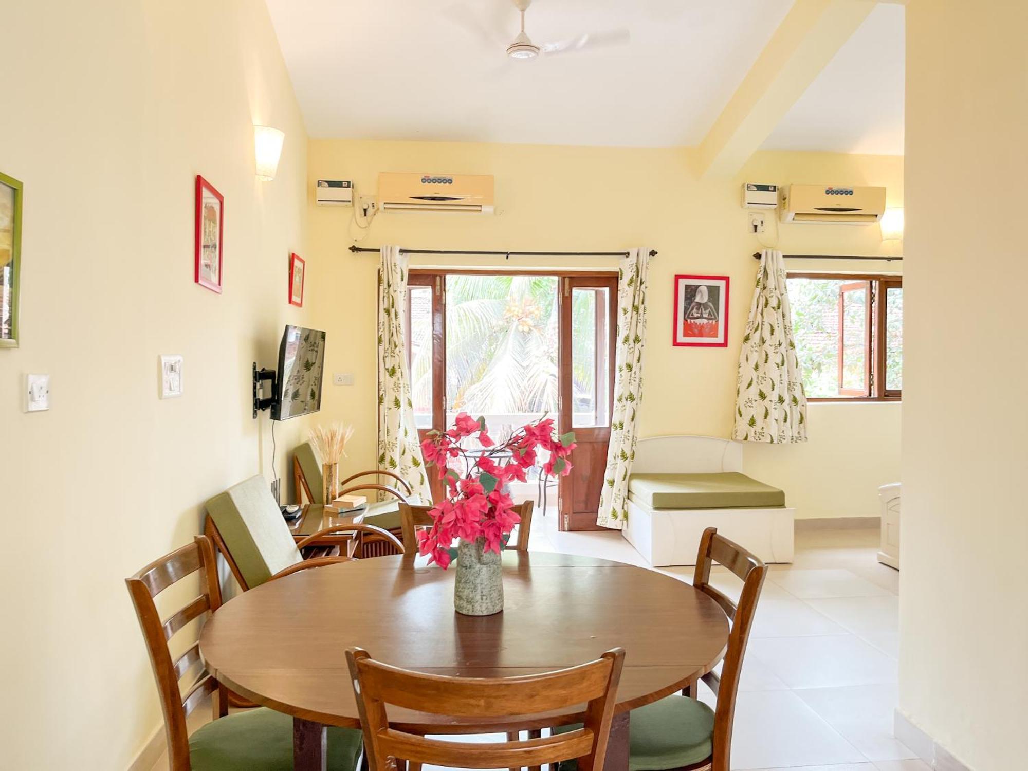 Rainforest - Casa Azure 5 Min Walk To The Beach Calangute Ngoại thất bức ảnh