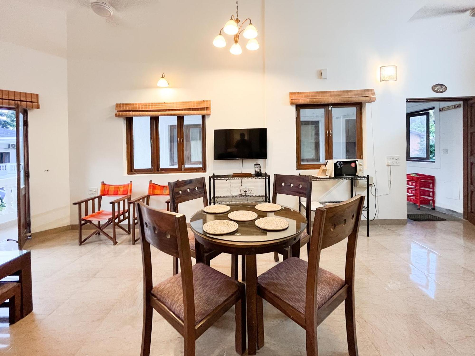 Rainforest - Casa Azure 5 Min Walk To The Beach Calangute Ngoại thất bức ảnh